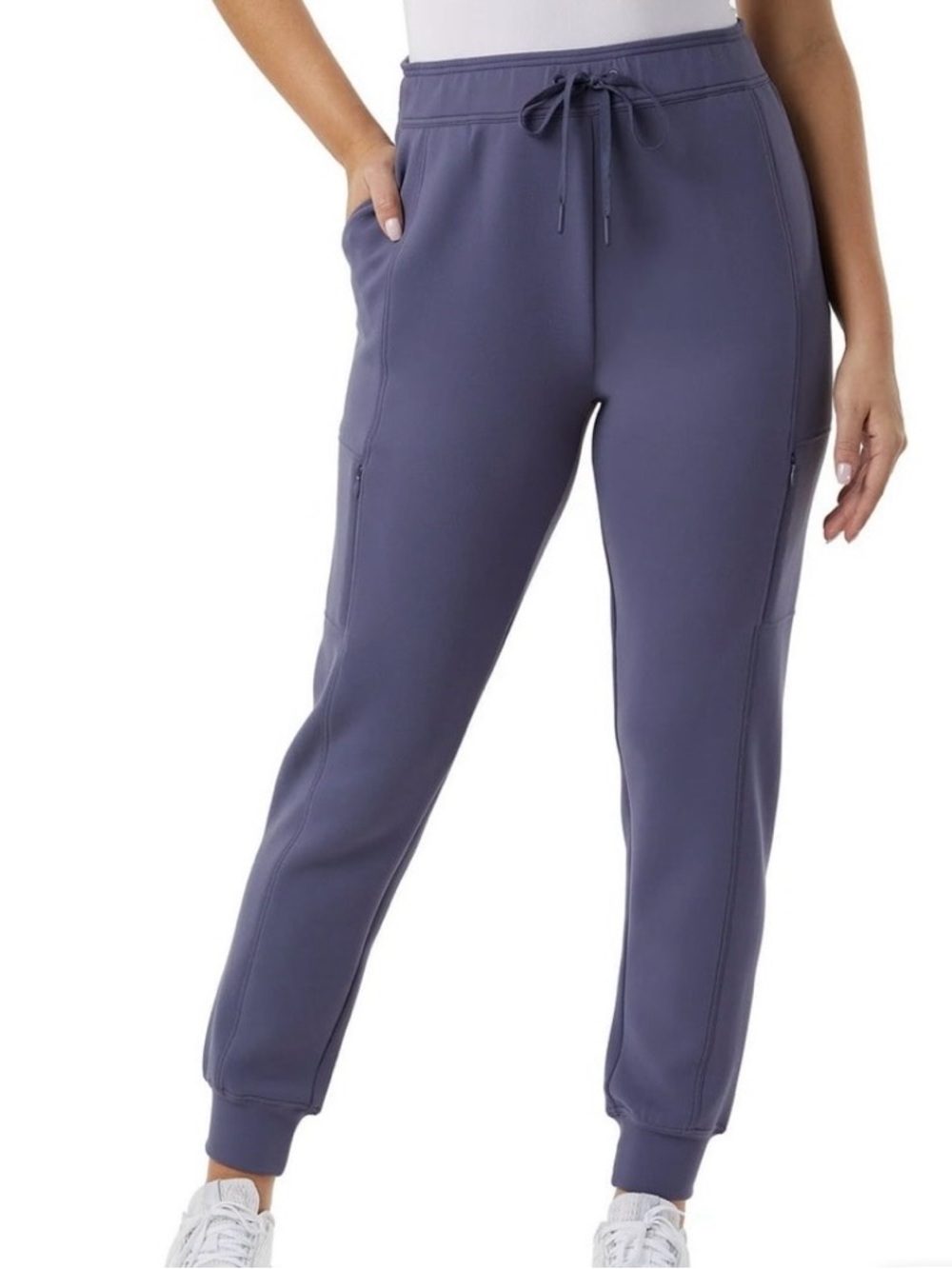 32 Degrees Heat Women's Blue Active Tech Jogger Pant with Pockets Sz XL New W/t